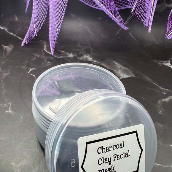 Charcoal Clay Facial Mask - Hand Crafted - Picture 4 of 4
